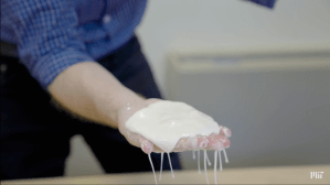 Liquified oobleck