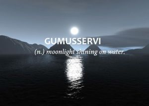 Gumusservi- Moonlight on water