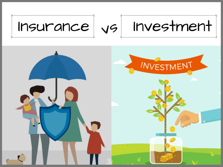 INSURANCE VS INVESTMENT