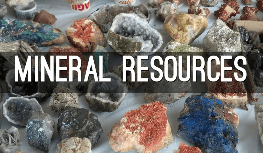 Mineral Resources and Associated&nbsp;Problems