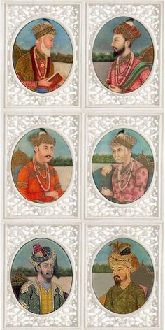 Rulers of the Mughal&nbsp;empire.