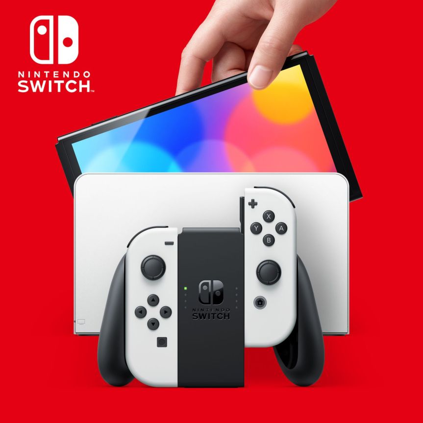 The all new Nintendo Switch OLED&nbsp;Model.