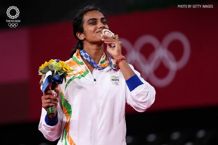Sindhu wins historic bronze; Beats He Bing Jiao to at Tokyo&nbsp;Olympics