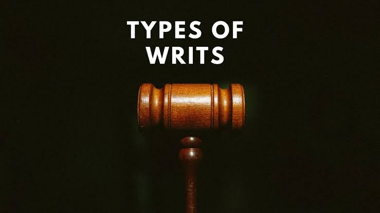 Writs and its types – Eduindex