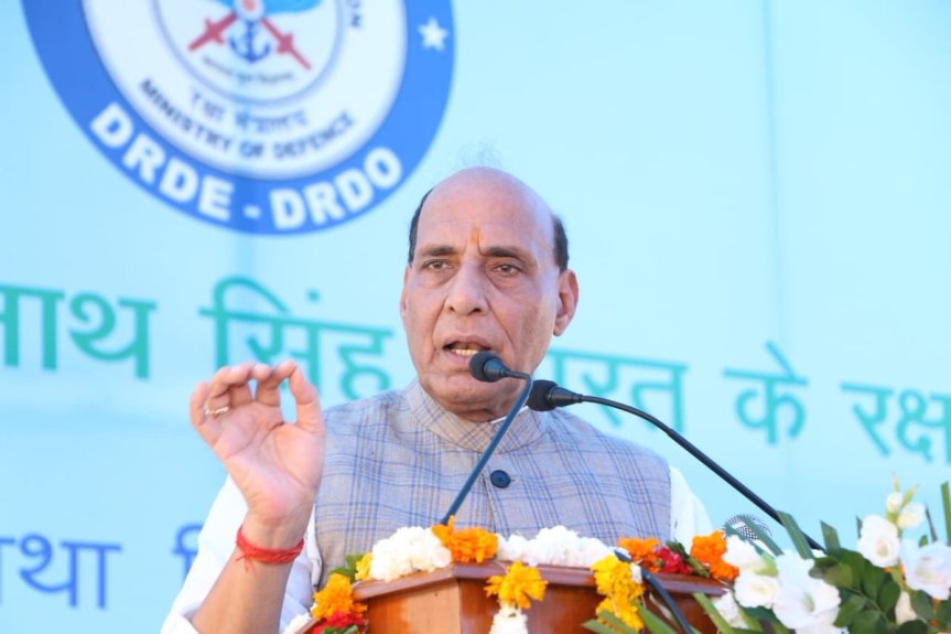 Raksha Mantri Shri Rajnath Singh inaugurates Sisseri River bridge connecting Dibang Valley and Siang in Arunachal&nbsp;Pradesh