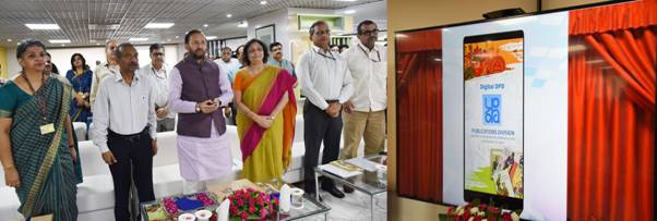 Shri Prakash Javadekar launches several e-projects of Publications&nbsp;Division