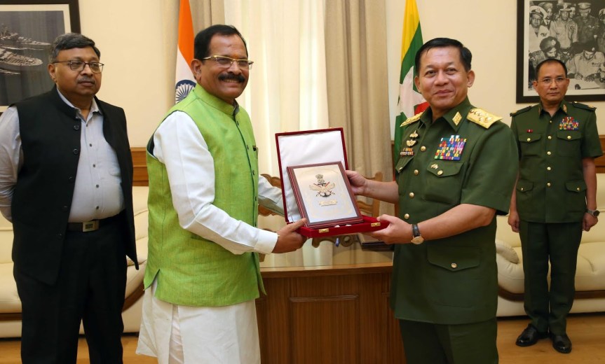 India and Myanmar Sign Mou on Defence&nbsp;Co-Operation