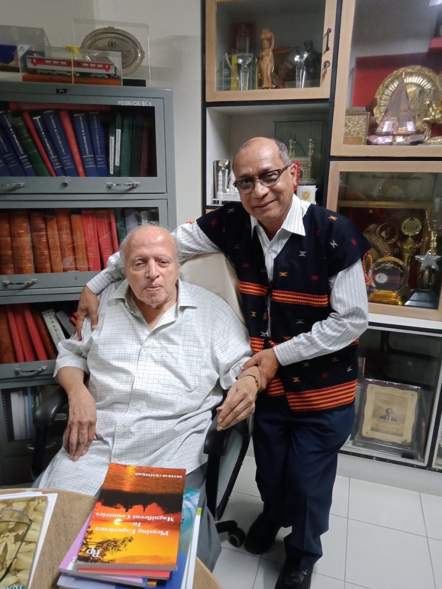 Wonderful Experience to meet Father of Green Revolution: Prof M S Swaminathan&nbsp;Sir