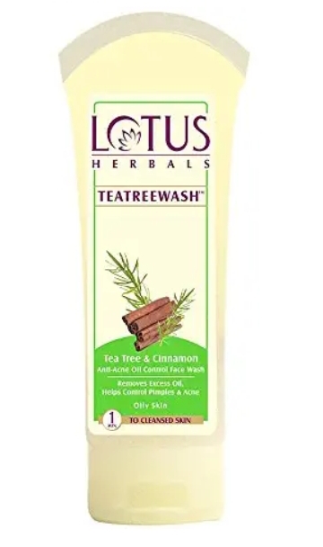 Lotus Herbal Tea & Tree Anti Acne Face&nbsp;Wash