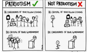Patriotism in today’s&nbsp;world?